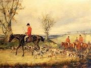 unknow artist Classical hunting fox, Equestrian and Beautiful Horses, 237. oil painting picture wholesale